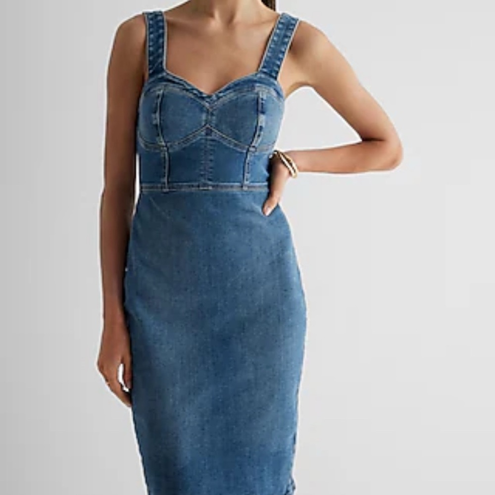 Express Blue Jeans Classic Fit